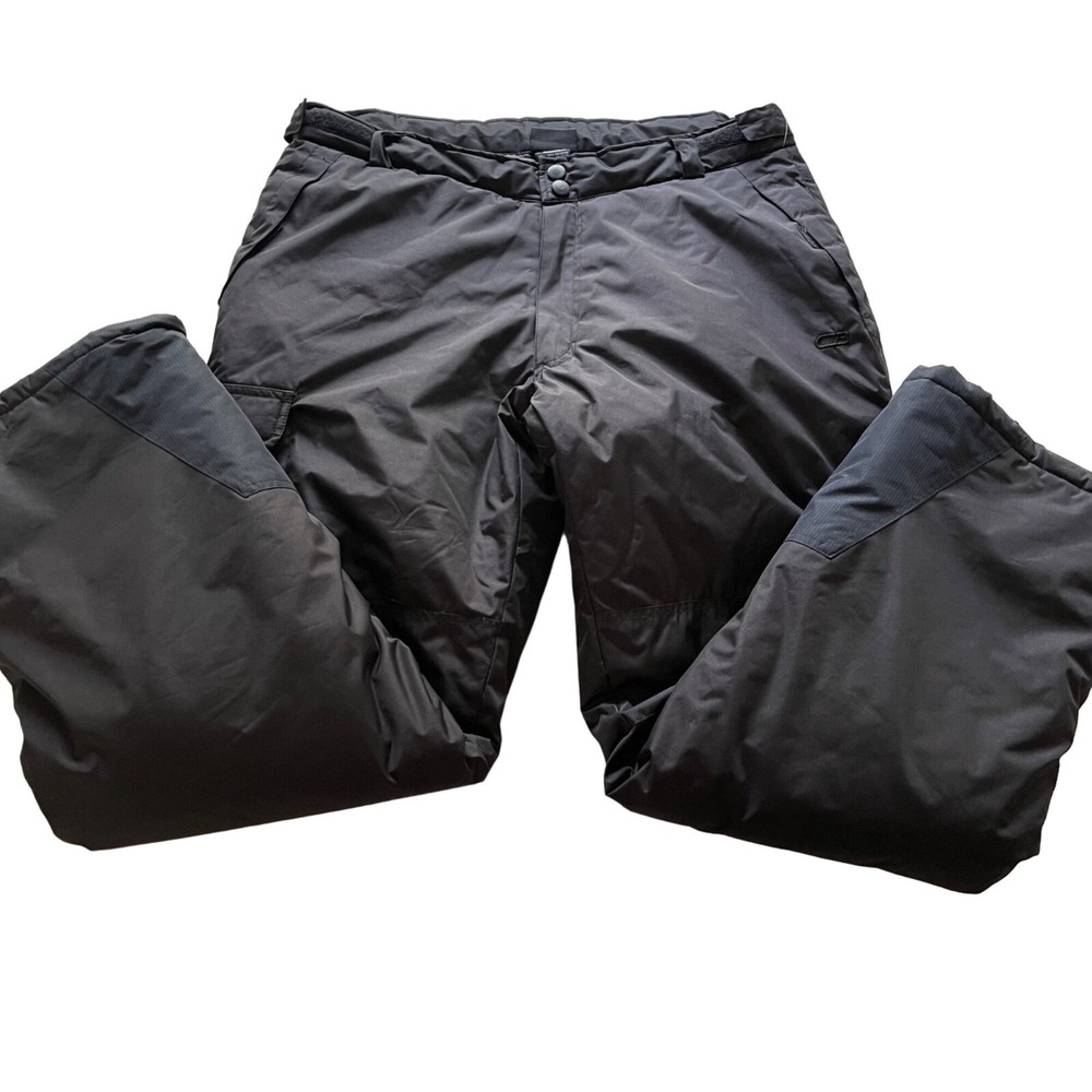 CB Men's Water Resistant Soft Shell Snow Ski Pants Size XL Black